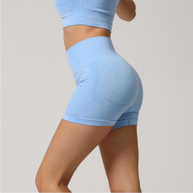 Women's High Waist Seamless Shorts