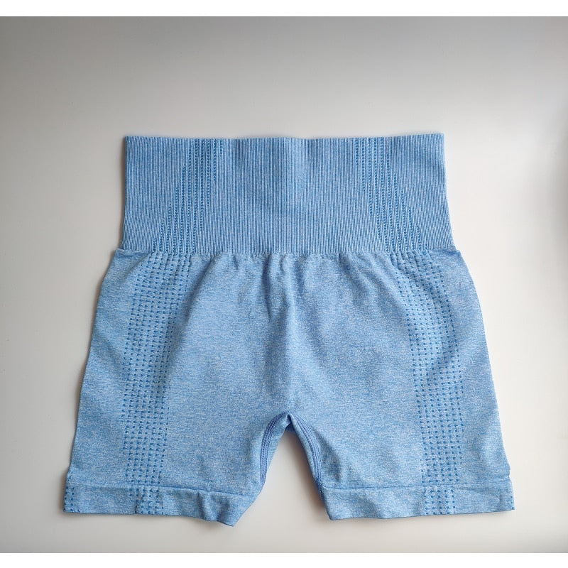 Women's High Waist Seamless Shorts