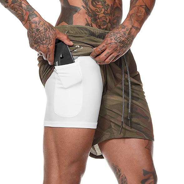 Double-Deck Sports Shorts