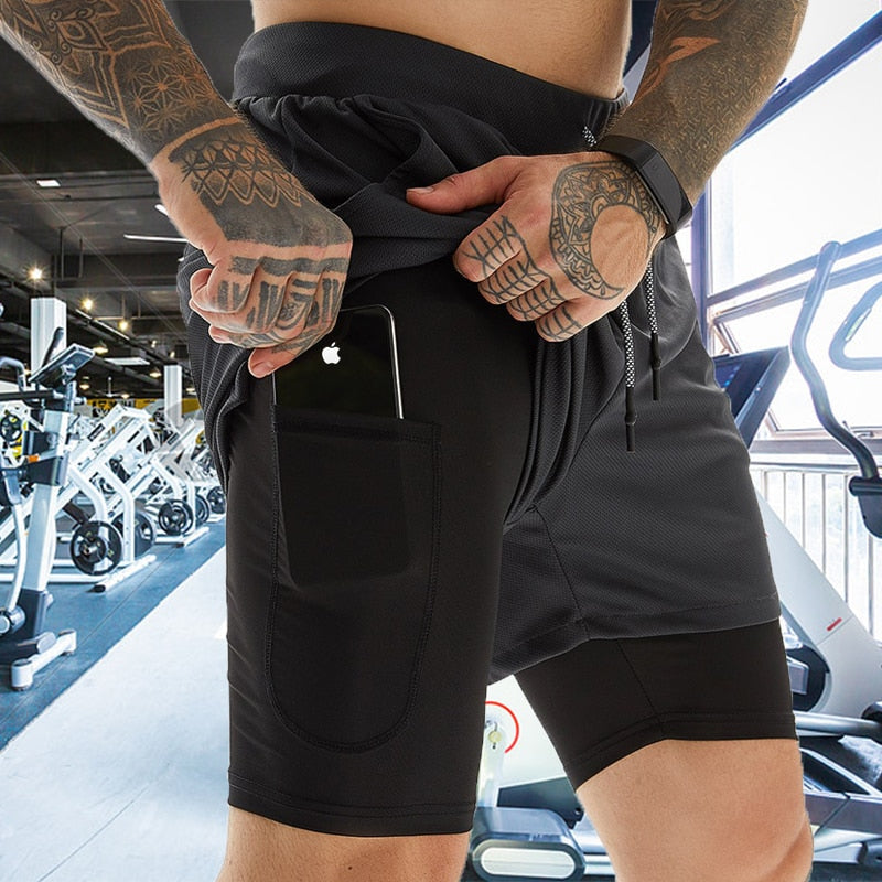 Double-Deck Sports Shorts