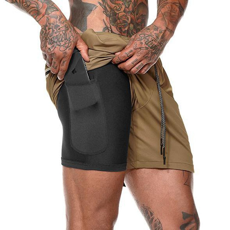 Double-Deck Sports Shorts