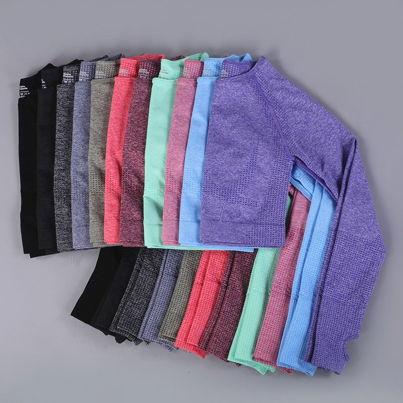 FlowFit Long Sleeve Yoga Shirt