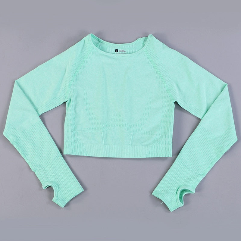 FlowFit Long Sleeve Yoga Shirt