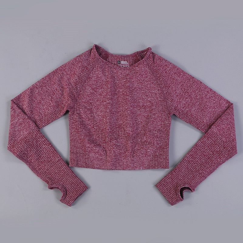 FlowFit Long Sleeve Yoga Shirt