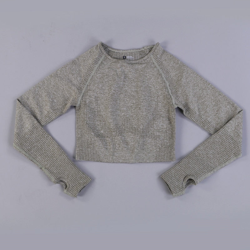 FlowFit Long Sleeve Yoga Shirt