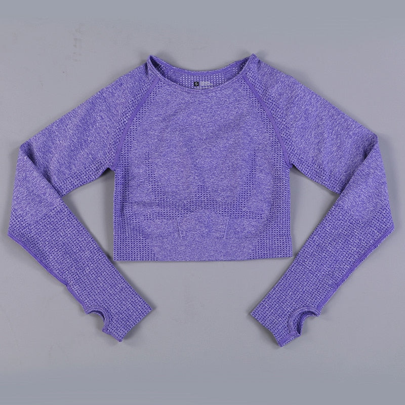 FlowFit Long Sleeve Yoga Shirt