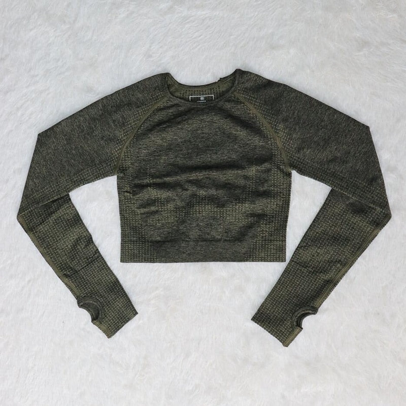 FlowFit Long Sleeve Yoga Shirt
