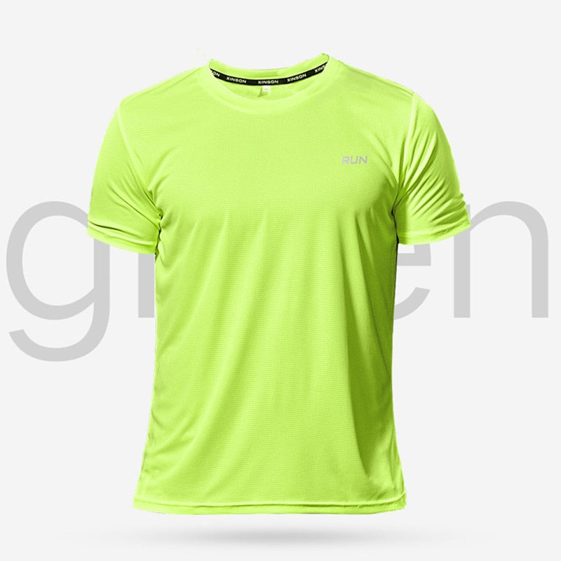 Quick Dry Short Sleeve Sport T Shirt