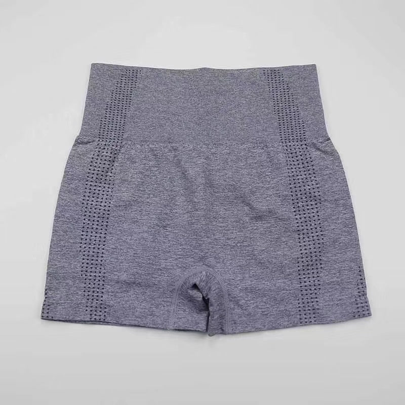 Women's High Waist Seamless Shorts