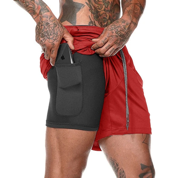 Double-Deck Sports Shorts