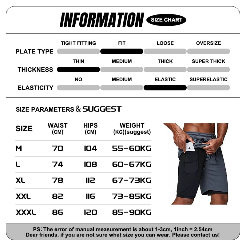 Sports 2 in 1 Shorts
